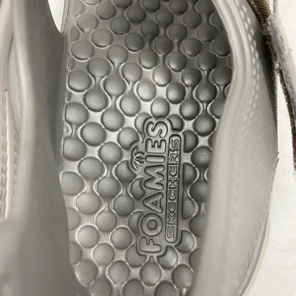 Skechers Foamies Creston Ultra Sandals Taupe Grey 243094 Men's Size 12 US - Picture 6 of 8